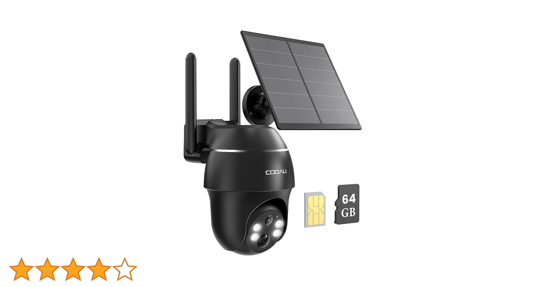 Amazon.co.jp: 【最新型・WIFI/電源不要・SIMカード付属】COOAU 4G LTE